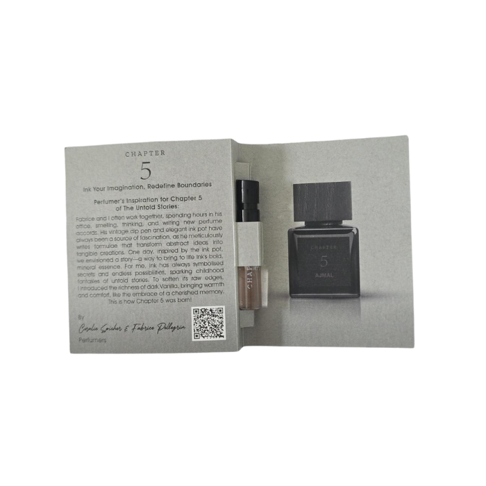 AJMAL CHAPTER 5 EDP TUBE 1.5ML unisex Eau de Parfum