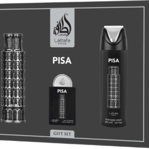 LATTAFA PISA GIFTSET EDP 100ML+20ML+PART 200ML