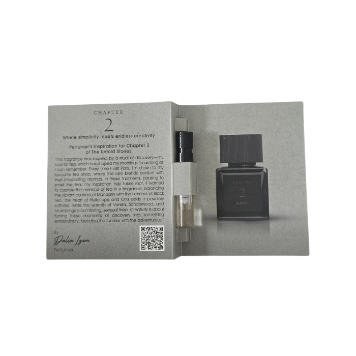 AJMAL CHAPTER 2 EDP TUBE 1.5ML unisex Eau de Parfum
