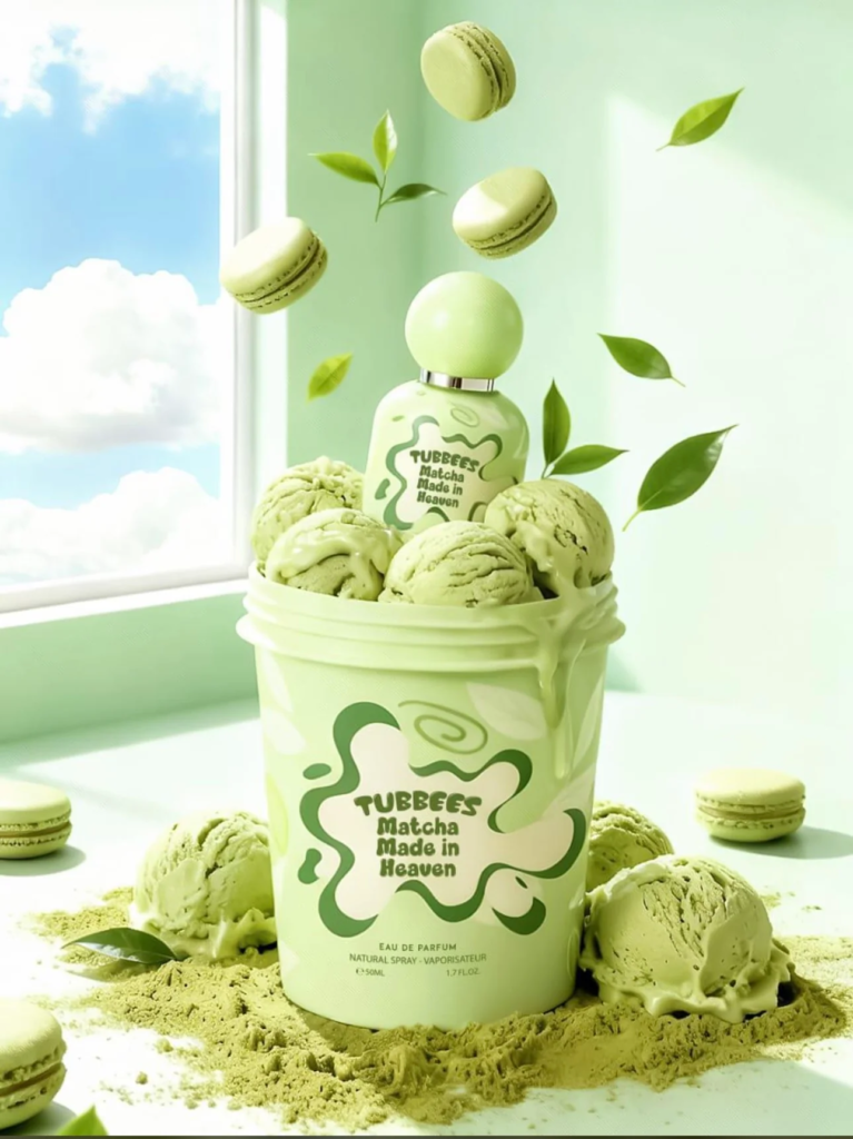 GRANDEUR TUBBEES MATCHA MADE IN HEAVEN EDP 50ML unisex Eau de Parfum