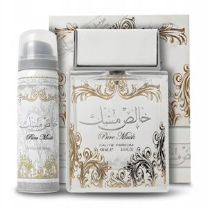 LATTAFA Pure Musk 100ml EDP Eau de Parfum for Women + DEO