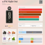 AFNAN 9 PM NIGHT OUT EXTRAIT DE PARFUM 100ML unisex Eau de Parfum