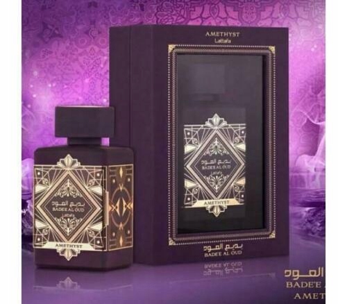 LATTAFA Badee Al Oud Amethyst 100ml EDP Spray Eau de Parfum unisex