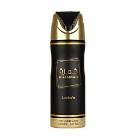 LATTAFA KHAMRAH DEO 200ML unisex perfumed deodorant