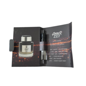 AJMAL AMBER ZEST EDP 1.5ML Unisex Eau de Parfum