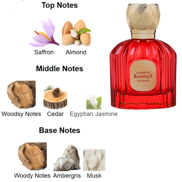 MAISON ALHAMBRA Baroque Rouge EDP 100 ml unisex Eau de Parfum