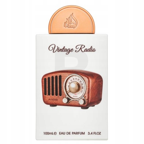 LATTAFA Vintage Radio 100ml EDP Spray Eau de Parfum Unisex