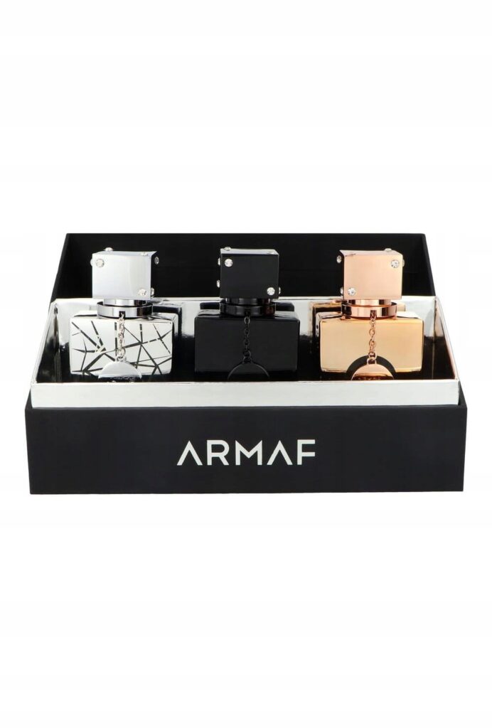 ARMAF CLUB THE NUIT PERFUME INTENSE+SILLAGE+MILESTONE 3*EDP M 3*30ML