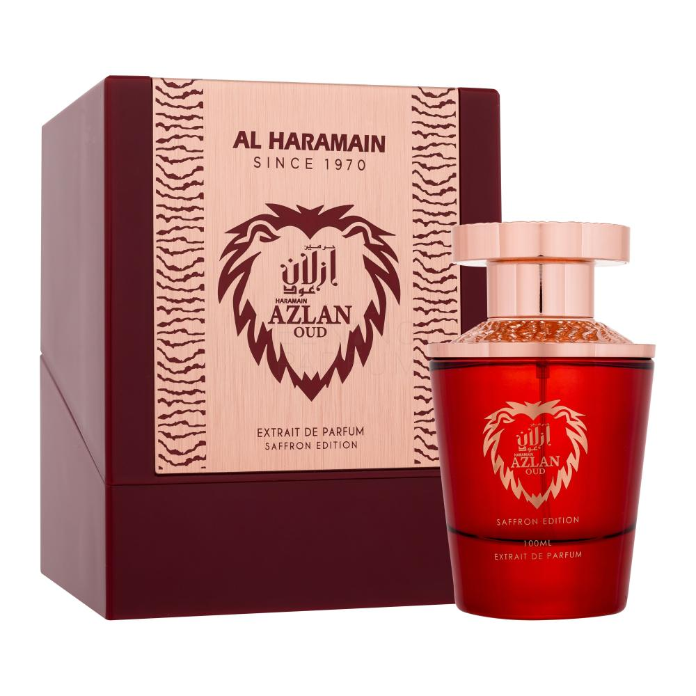Al Haramain Azlan Oud Saffron Edition Perfume Extract 100ml Water Unisex