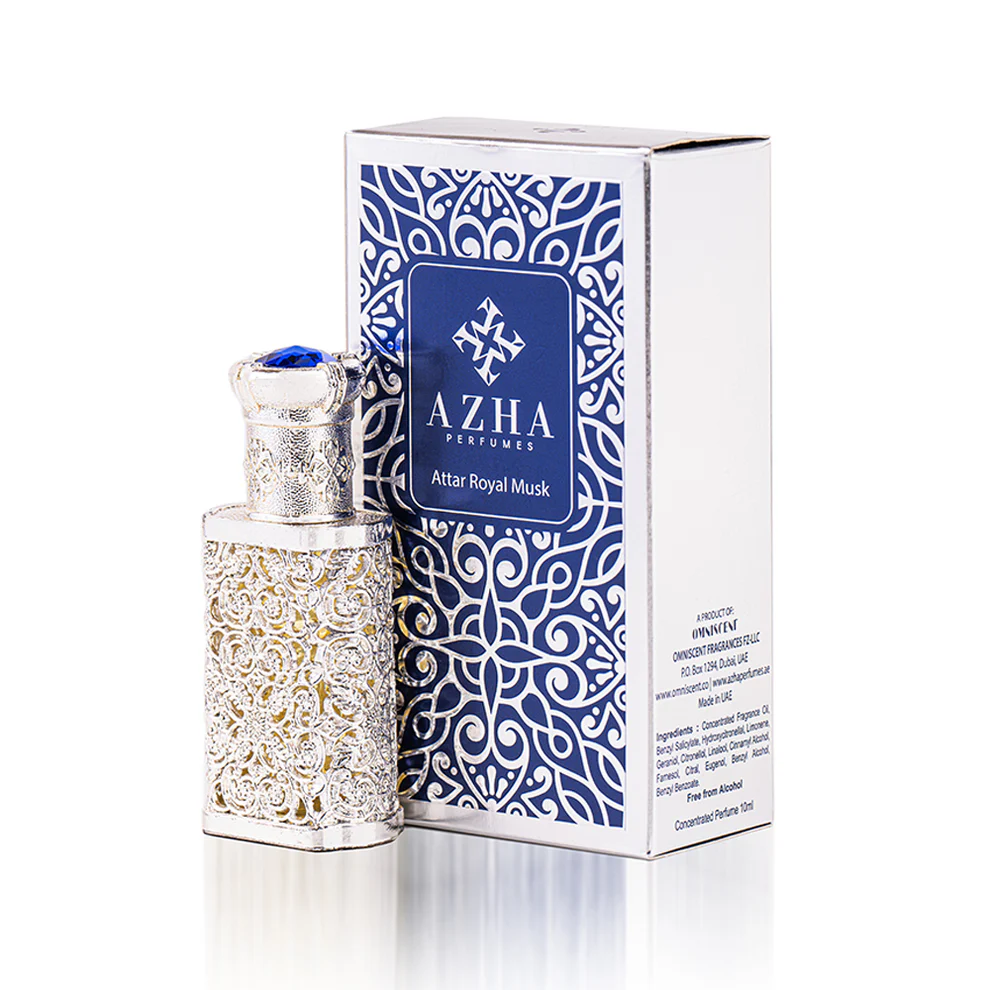 AZHA ATTAR ROYAL MUSK CONCENTRATED PERFUME 10ML perfume in oil unisex