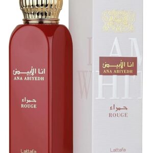 Lattafa Ana Abiyedh Rouge EDP 150ML all over spray body spray for women