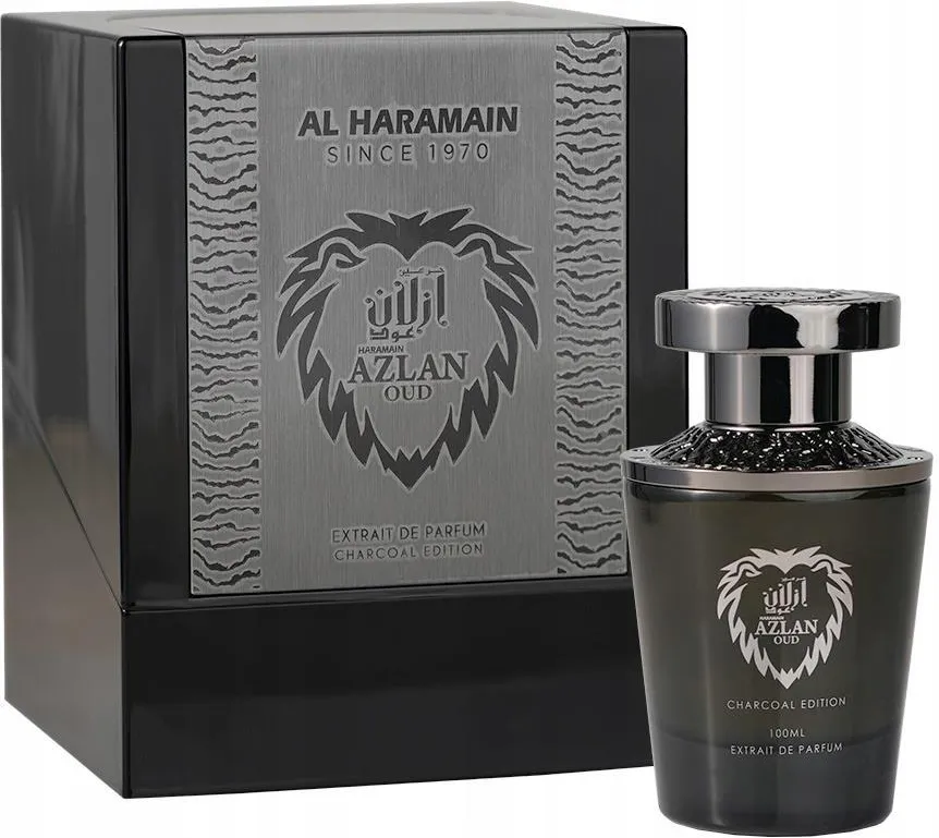 Al Haramain Azlan Oud Charcoal Edition Perfume Extract 100 ml Men's Water