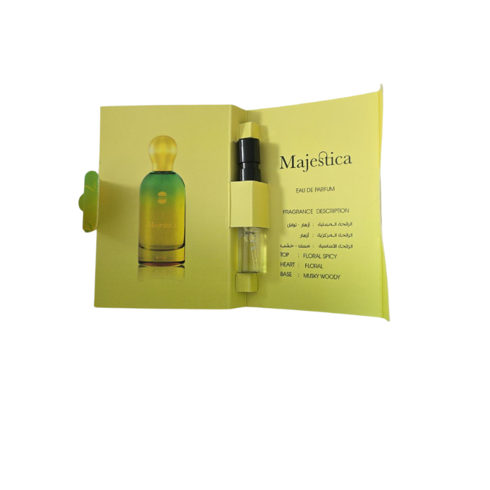 AJMAL MAJESTICA EDP TUBE 1.5ML unisex Eau de Parfum