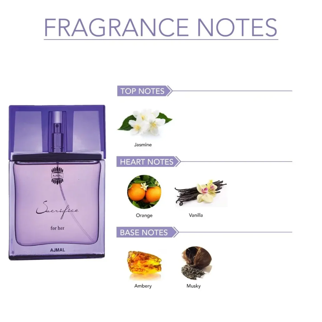 AJMAL Sacrifice 50 ml EDP Eau de Parfum for women