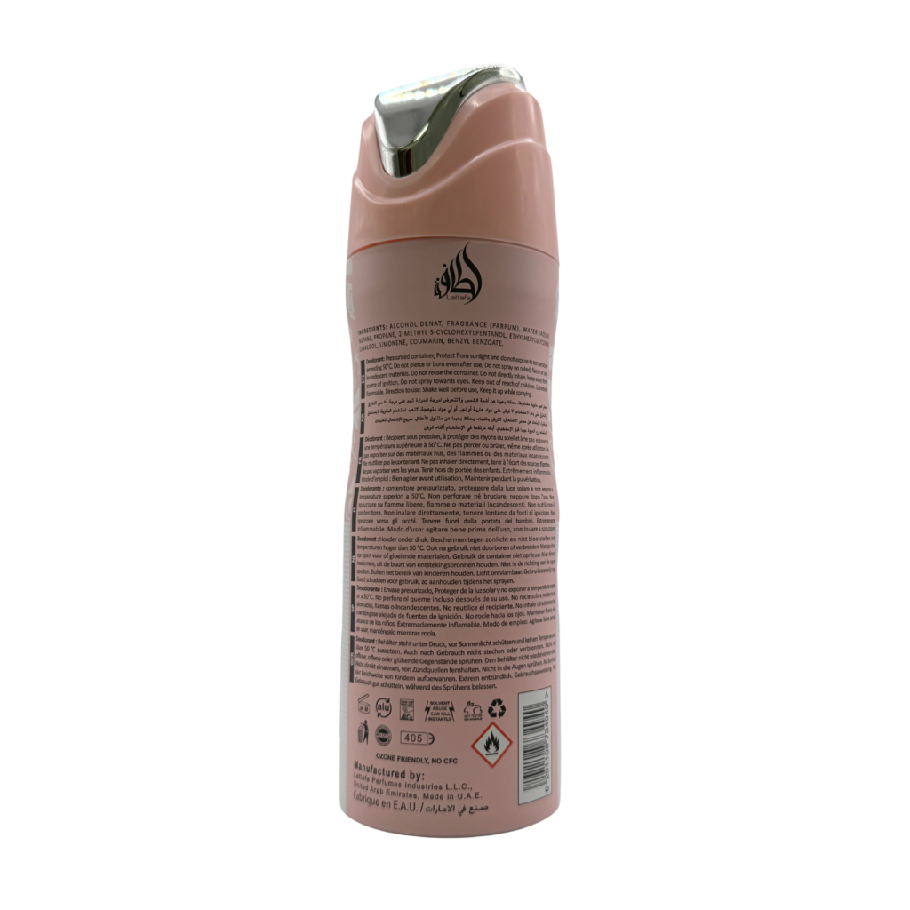 LATTAFA YARA DEO 200ML perfumed deodorant for women