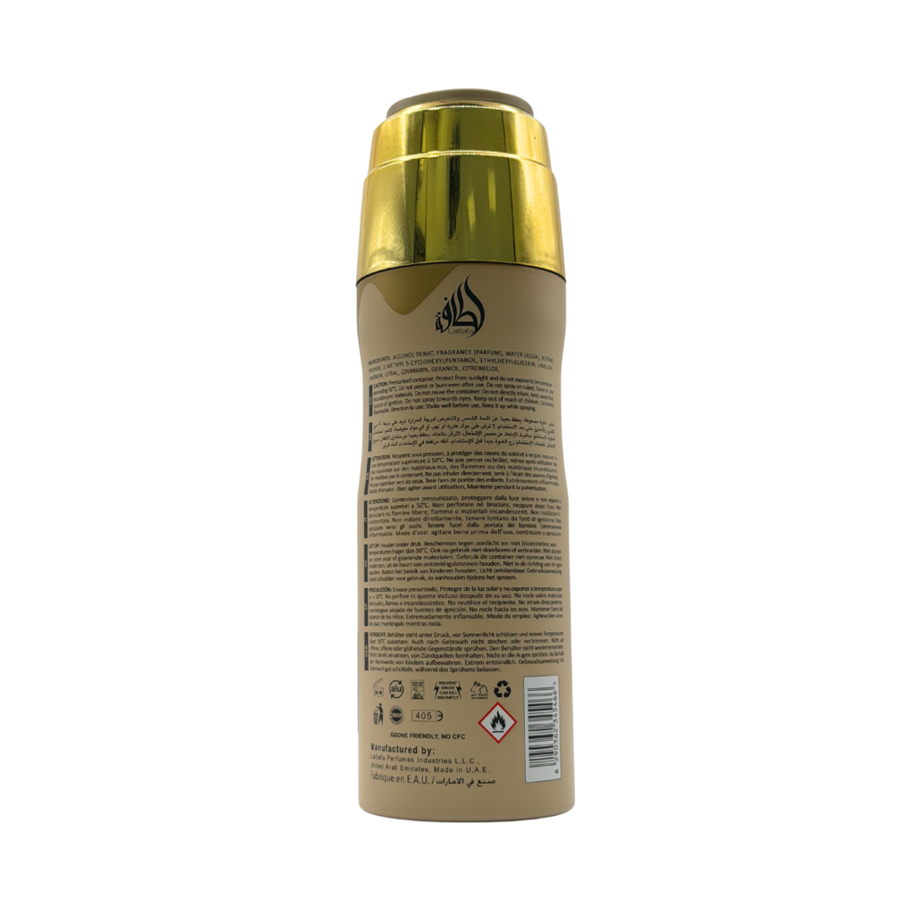 LATTAFA ECLAIRE DEO 200ML perfumed deodorant for women