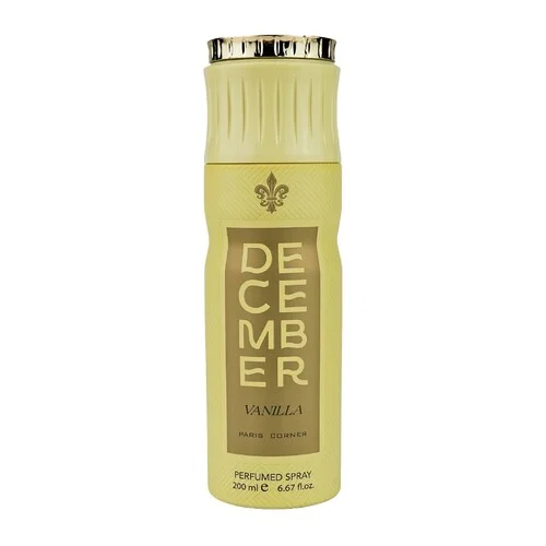 PARIS CORNER DECEMBER VANNILE DEO 200ML deodorant perfumed