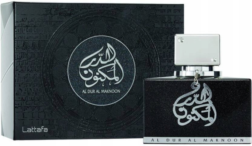 LATTAFA Al Dur Al Maknoon Silver 100ml EDP Spray Eau de Parfum Unisex