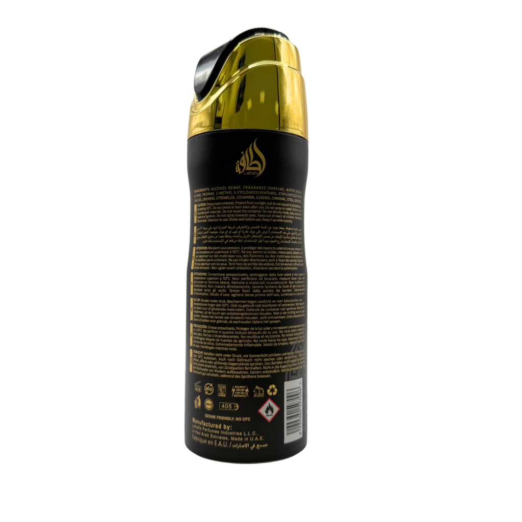 LATTAFA ASAD DEO 200ML perfumed deodorant for men