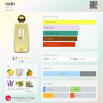 Afnan 9am 100 ml EDP Unisex Eau de Parfum