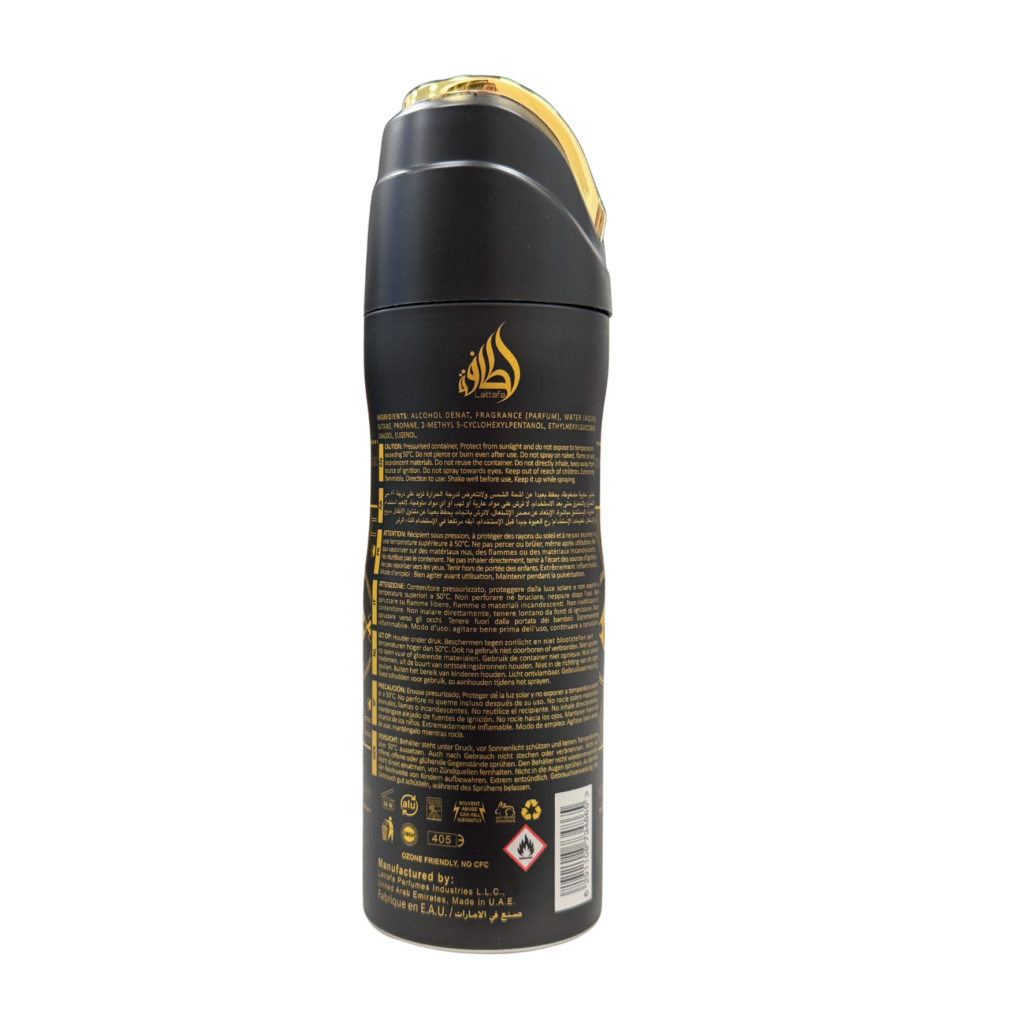 LATTAFA BADE'E AL OUD OF GLORY DEO 200ML unisex perfumed deodorant