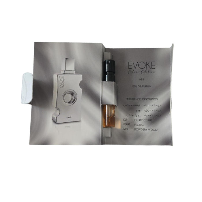 AJMAL EVOKE SILVER HER 1.5ML Eau de Parfum for women