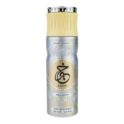 PARIS CORNER KHAIR FELICITY DEO 200ML Unisex Perfumed Deodorant