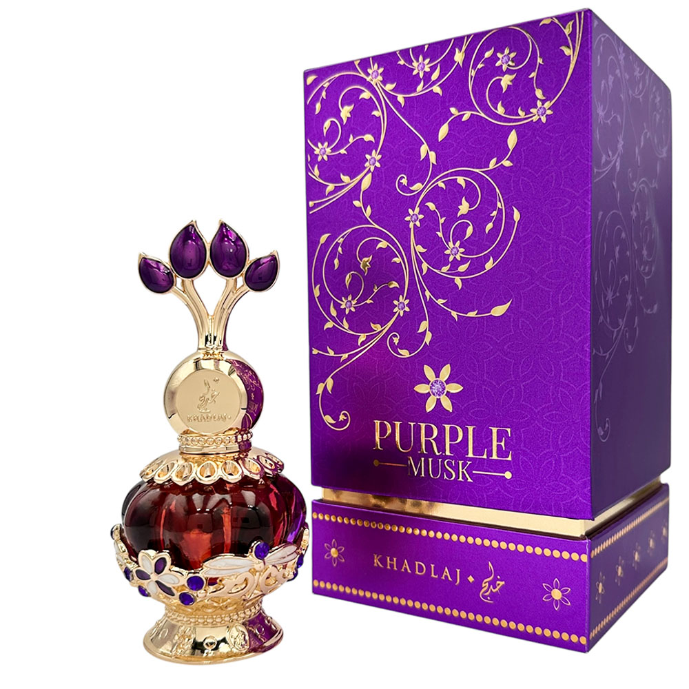 Khadlaj Malika Purple Musk CPO 20 ml Perfume in Oil Women's