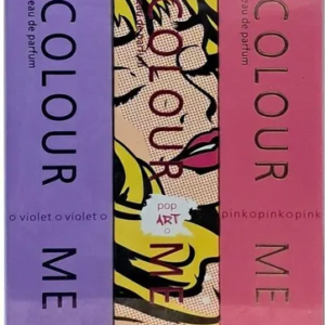 Coluor Me MILTON-LLOYD TRIPLE PACK (VIOLET/POP ART/PINK) 3x50ML Eau de Parfum for women
