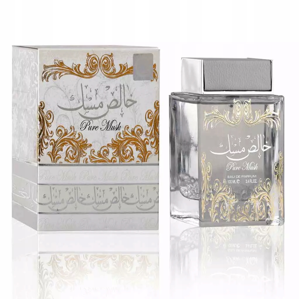 LATTAFA Pure Musk 100ml EDP Eau de Parfum for Women + DEO