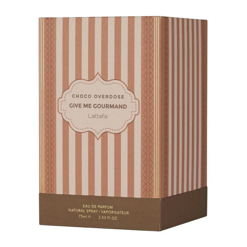 LATTAFA GIVE ME GOURMAND CHOCO OVERDOSE EDP 75ML unisex Eau de Parfum