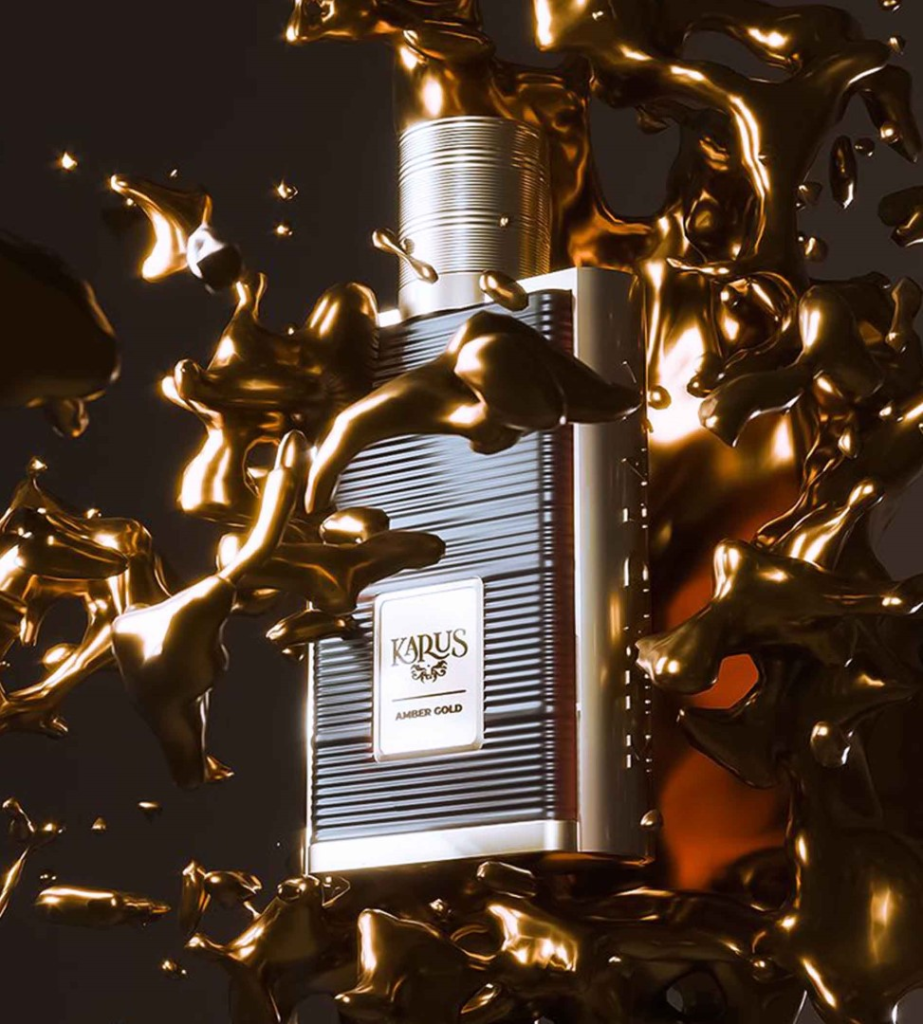 KHADLAJ KARUS AMBER GOLD EDP U 100ML unisex Eau de Parfum