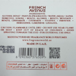 FRENCH AVENUE DIWANI BEIRUT EDP U 100ML Unisex Eau de Parfum