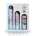 LATTAFA YARA GIFTSET EDP 100ML + DEODORANT 200ML + AIR FRESHENER 300ML