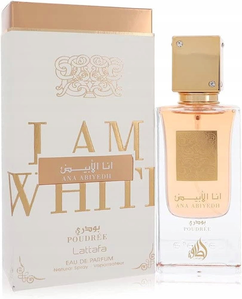 LATTAFA Ana Abiyedh Poudree 60ml EDP Spray Eau de Parfum Unisex