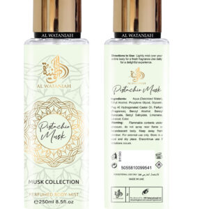 Al Wataniah Perfumed Body Mist 250ml - Pistachio Musk Body Mist