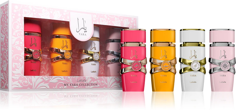Lattafa My Yara Collection – 4 × 25 ml Eau de Parfum Women's Gift Set