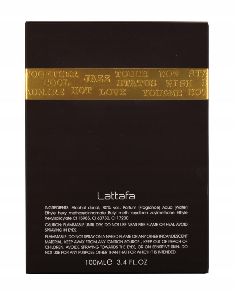 LATTAFA Ramz Gold 100 ml EDP Eau de Parfum for men