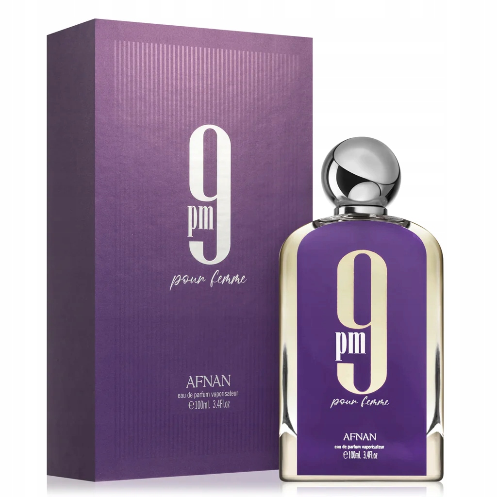 Afnan 9 PM Pour Femme 100ml EDP Eau de Parfum for Women