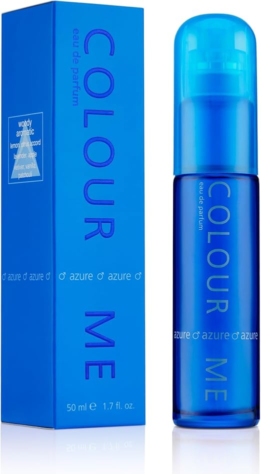 COLOUR ME 50 ml EDP HOMME AZURE Eau de Parfum for men