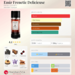 PARIS CORNER Emir Frenetic Delicieuse EXTRAIT EDP 80 ml Eau de Parfum