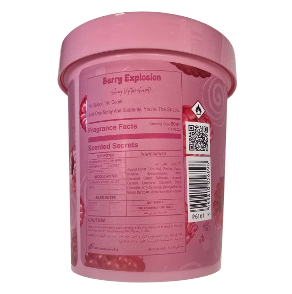 GRANDEUR TUBBEES BERRY EXPLOSION EDP 50ML unisex Eau de Parfum