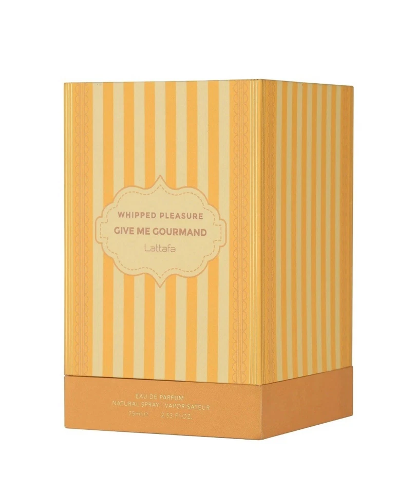 LATTAFA GIVE ME GOURMAND WHIPPED PLEASURE EDP 75ML unisex Eau de Parfum