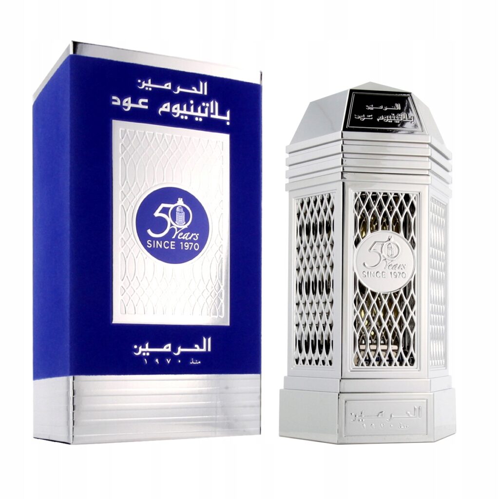 Al Haramain 50 Years Platinum Oud EDP 100 ml woda perfumowana unisex