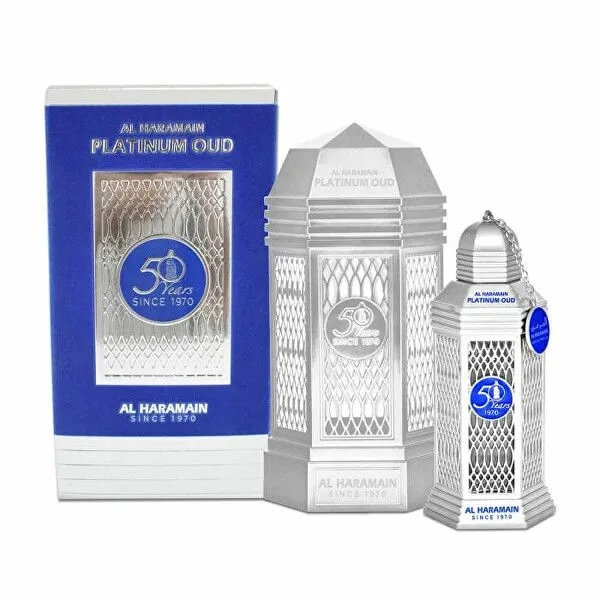 Al Haramain 50 Years Platinum Oud EDP 100 ml woda perfumowana unisex