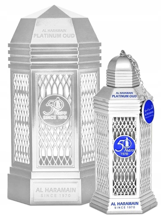 Al Haramain 50 Years Platinum Oud EDP 100 ml woda perfumowana unisex