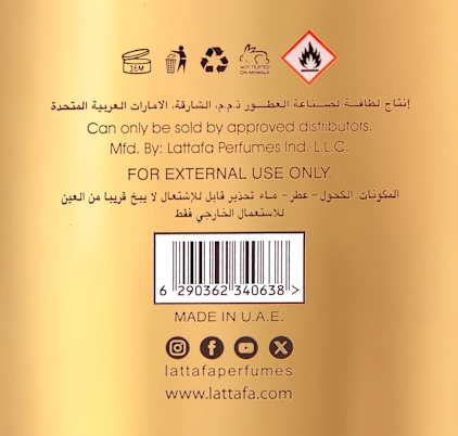 LATTAFA Eclaire 100 ml woda perfumowana damska