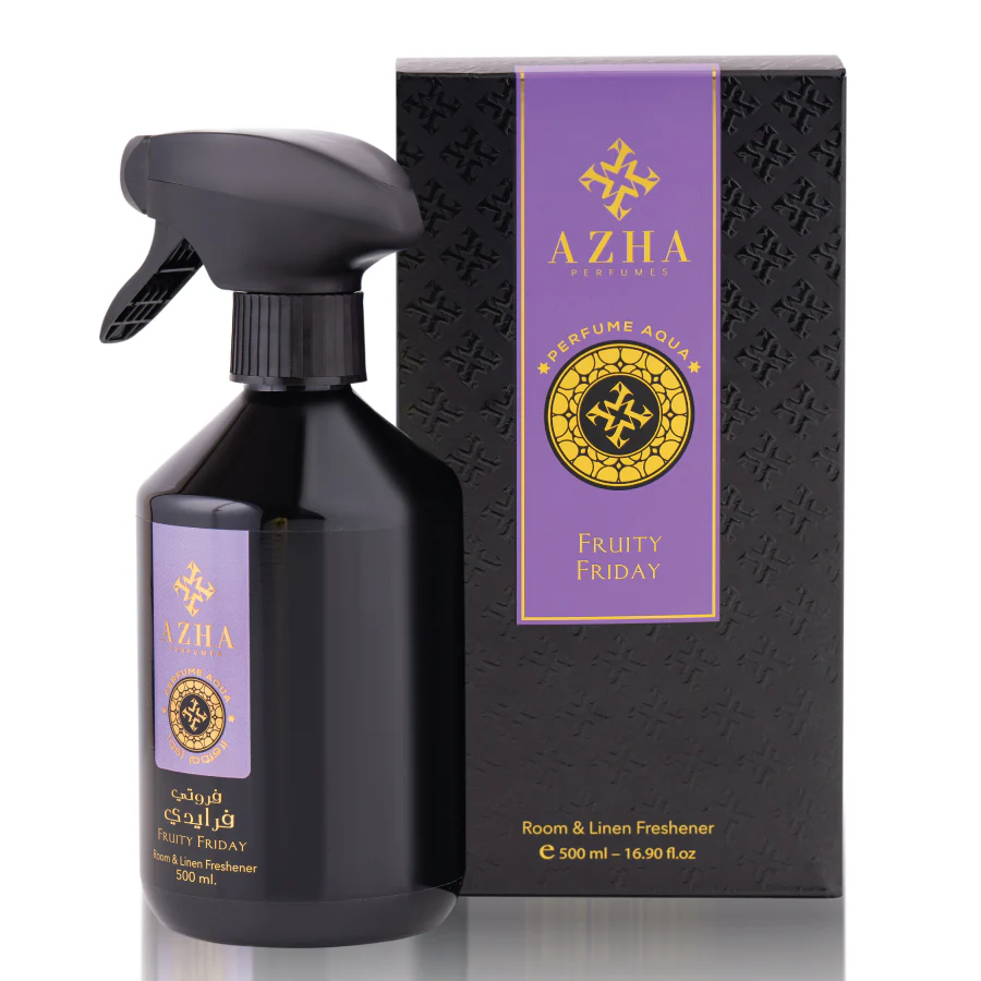 AZHA FRUITY FRIDAY ROOM & LINEN FRESHENER 500ML