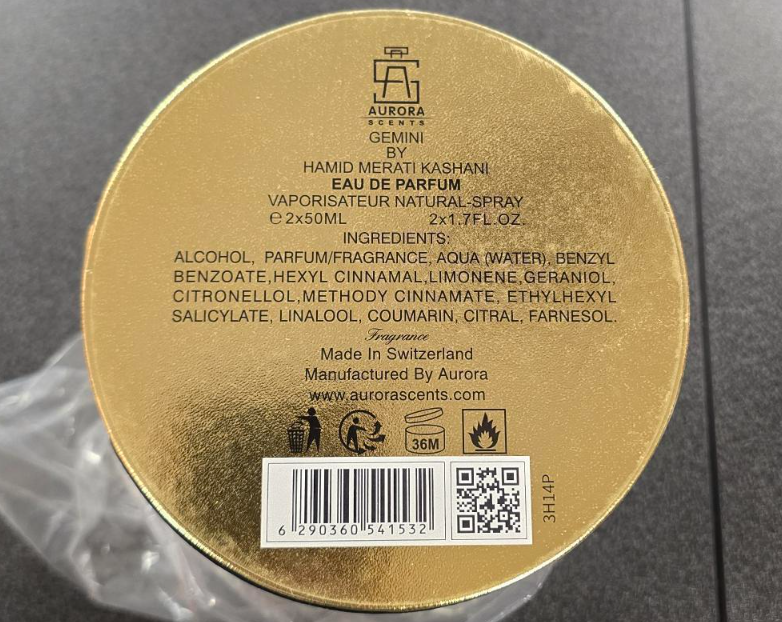AURORA SCENTS Gemini 50 ml + Gemini Bloom 50 ml  EDP woda perfumowana damska