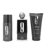 AFNAN 9PM EDP GIFTSET U 100ML + S.GEL 150 ML + DEO 150ML 3PC SET Zestaw
